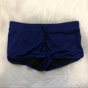 Blue reversible Nike Dri-Fit shorts